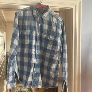 Faherty Brushed lightweight flannel medium